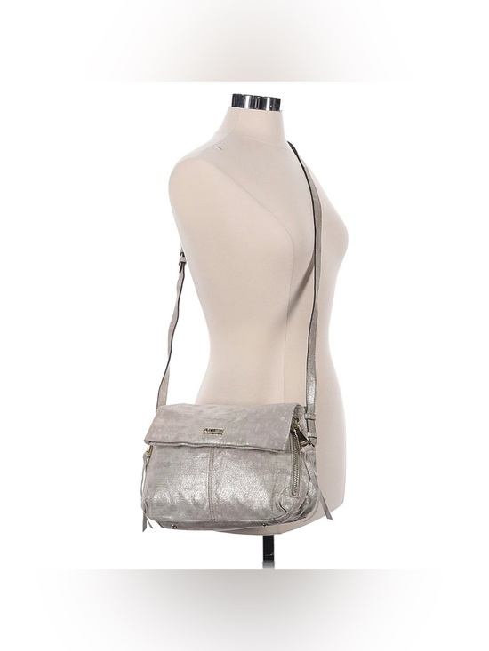 Aimee Kestenberg Handbags - Aimee Kestenberg Bali Metallic Sunrise silver crossbody